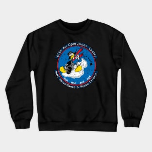 613th Air Operations Center Vintage Insignia Crewneck Sweatshirt